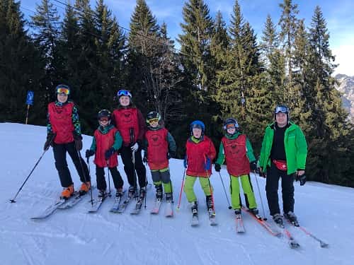 Ski fahren am 01. Februar 2020