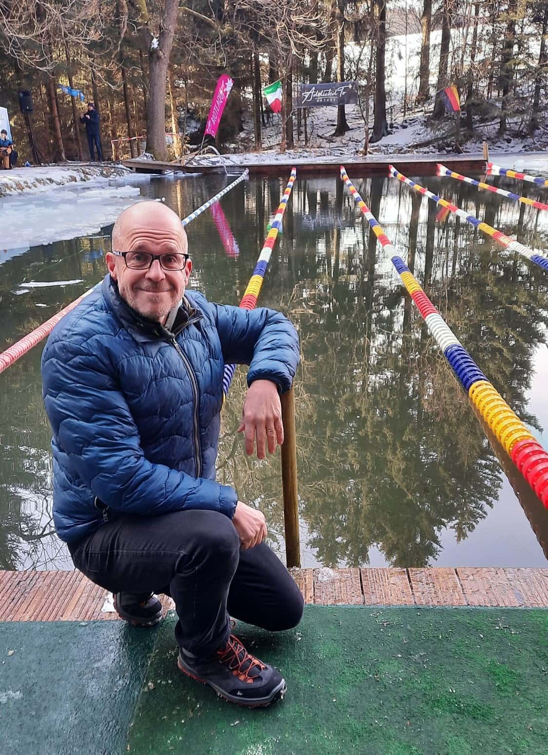 Eisschwimmen: Podestplätze in Burghausen und bei den deutschen Meisterschaften im Erzgebirge