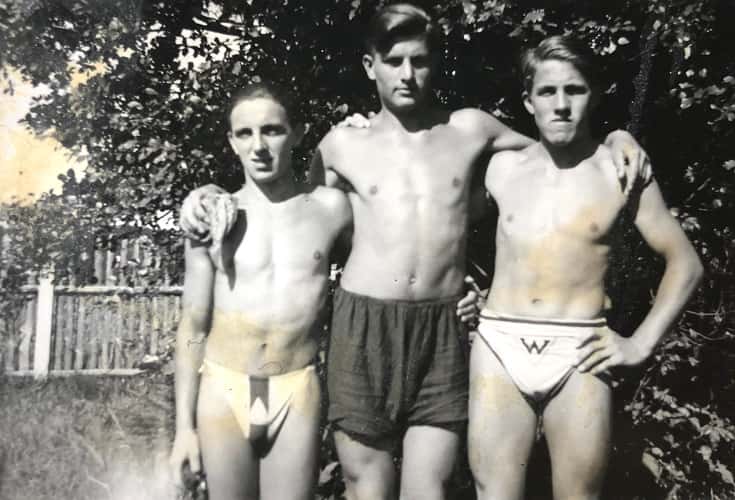 1933 Josef Gantschnig Rudi Buidenbach Rudi Harringer