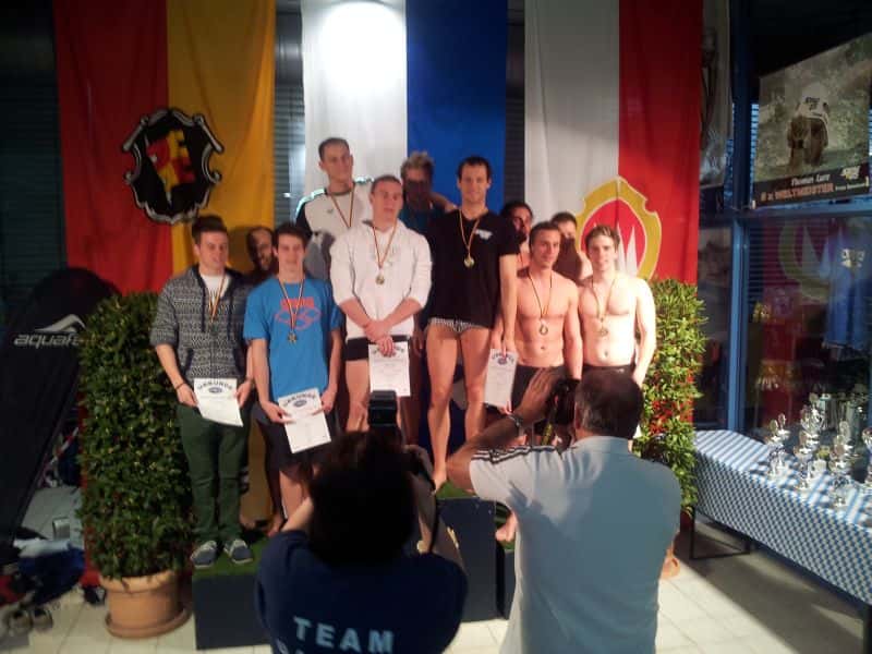 Bayer. Meisterschaften mit Schwimm-Mehrkampf am 23./25.03.2012 in Würzburg