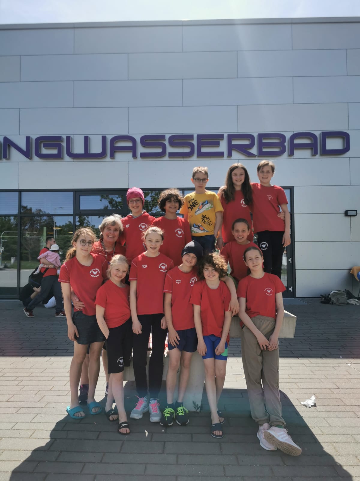 Gruppenbild beim Wettkampf