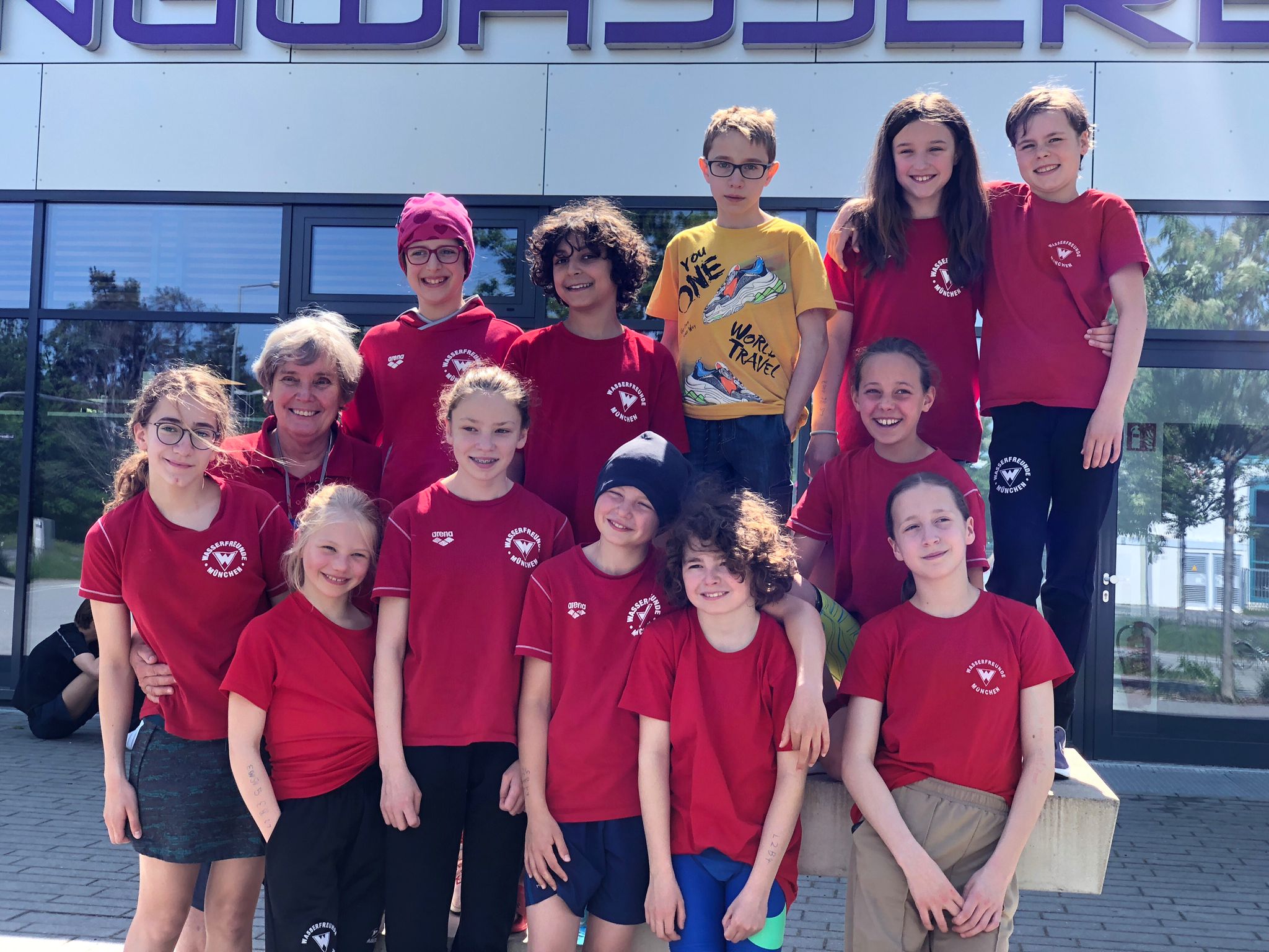 Gruppenbild beim Wettkampf