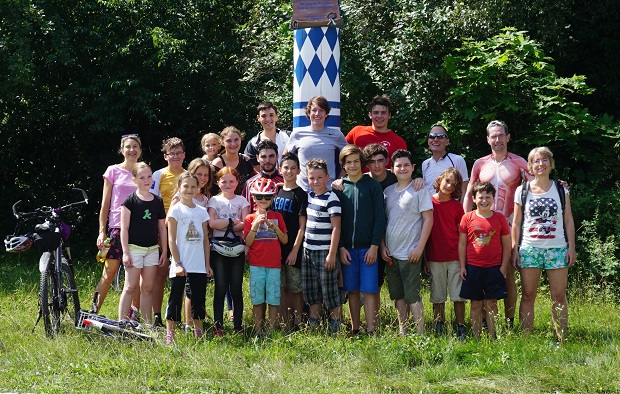 Gruppenbild Teilnehmer der Radtour