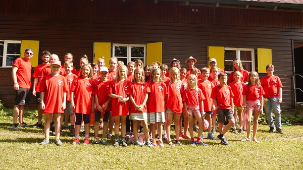 Gruppenbild vom Sommerfest