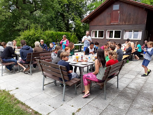 Gemeinsames Grillen am Wörthsee
