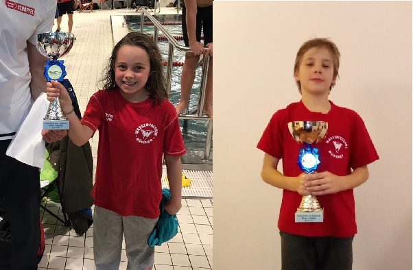 Julia und Maxim mit Pokal