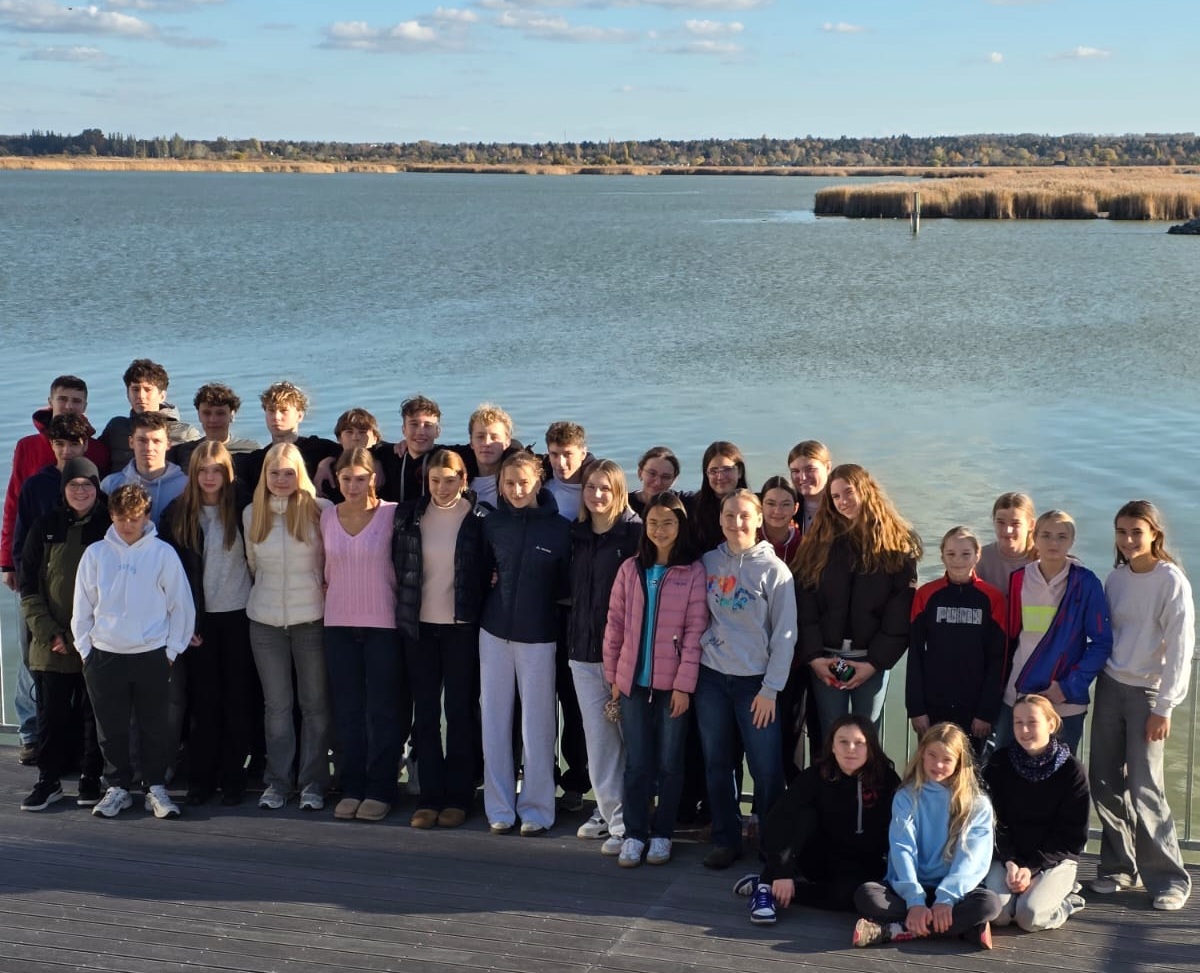 Gruppenbild in Ungarn